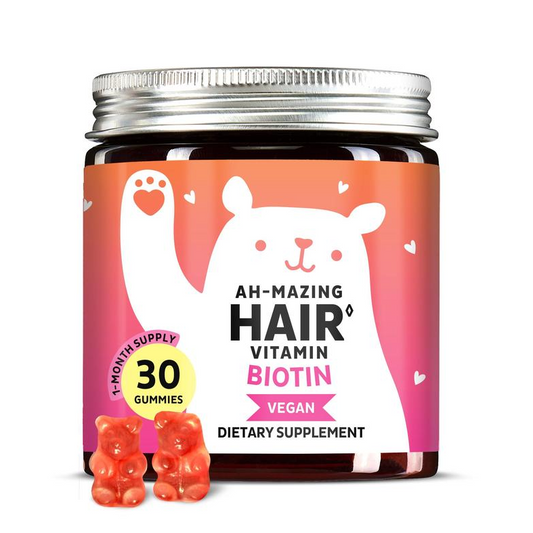 Hair Growth Vegan Biotin Gummies